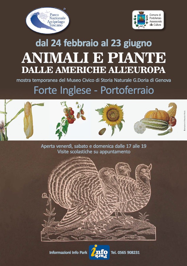 24.2  Inaugurazione mostra ” Animali e piante dalle Americhe all’Europa” a Forte Inglese Portoferraio