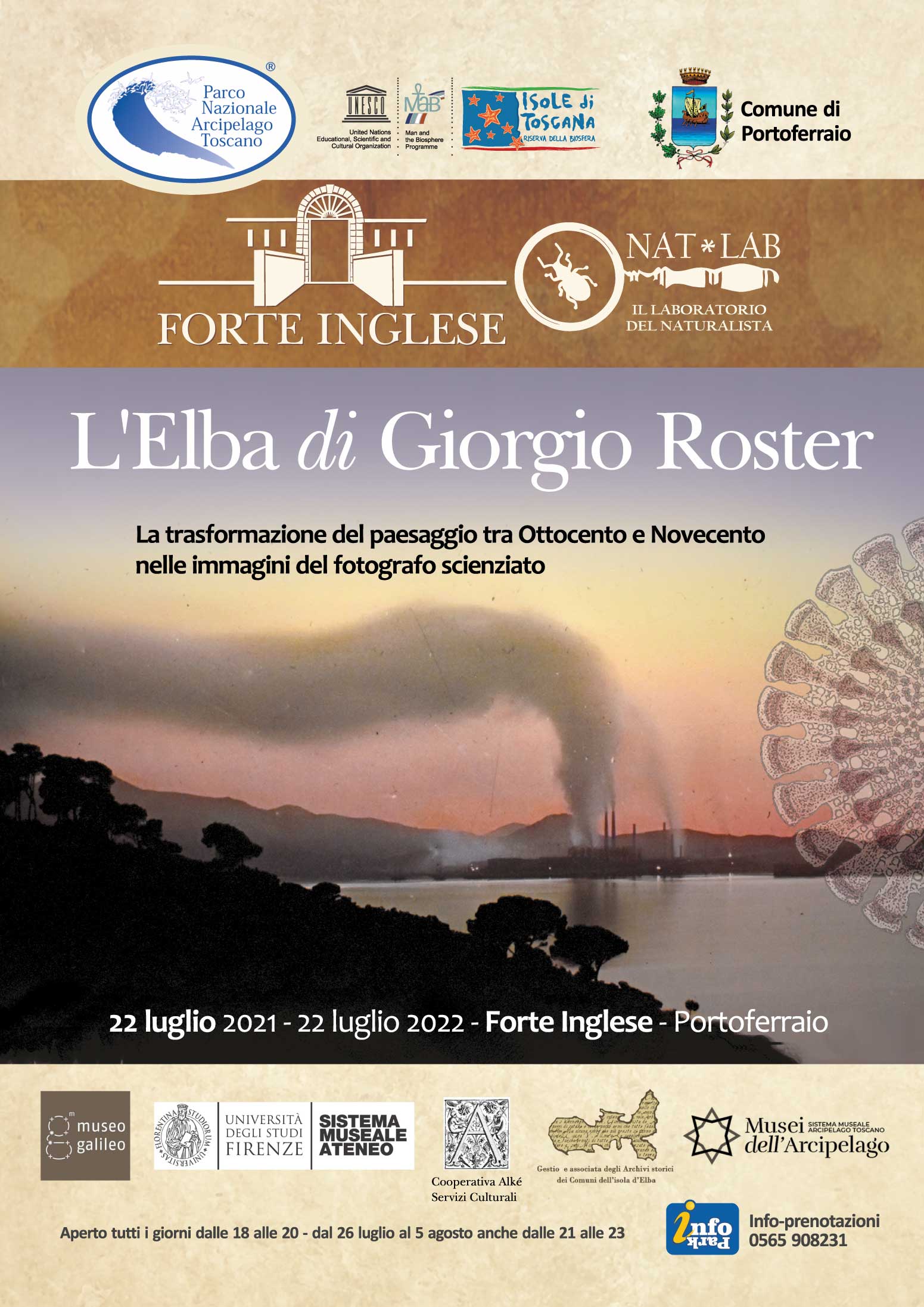 Inaugurata la mostra dello scienziato fotografo Giorgio Roster a Forte Inglese