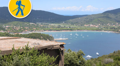 Percorso della spiaggia di Galenzana