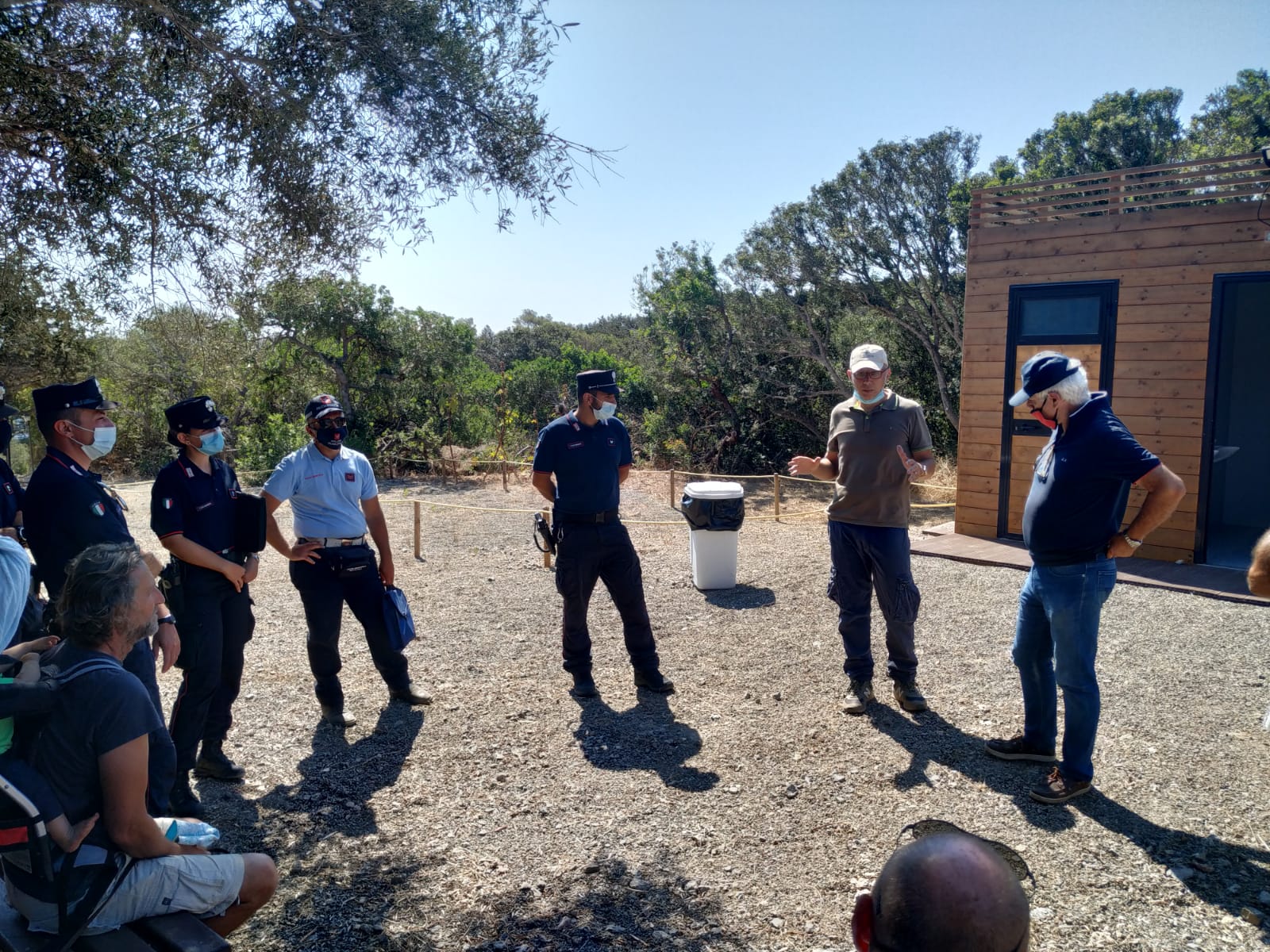 Giannutri  Parco e Comune  hanno inaugurato  i bagni pubblici