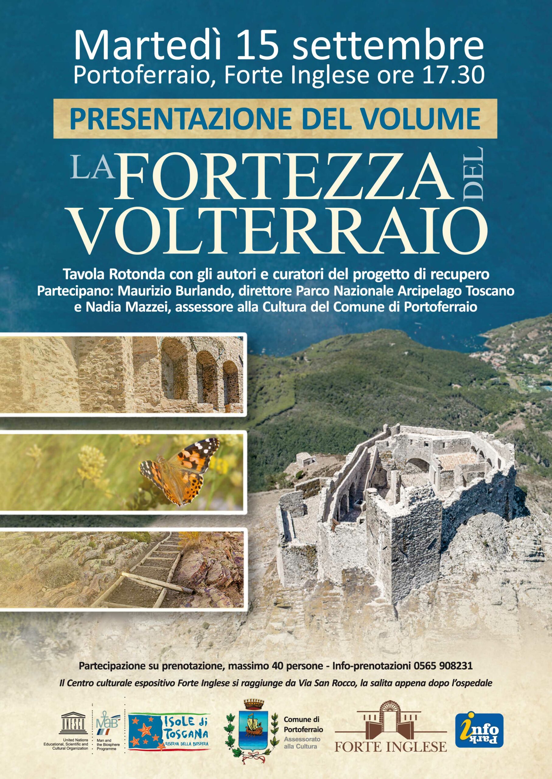 E’ uscito il volume “La Fortezza del Volterraio”