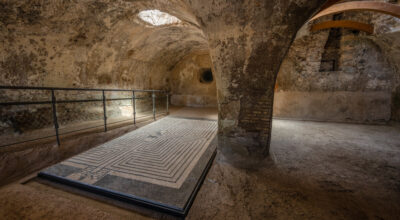 Torna a Giannutri il “Mosaico del Labirinto” nel sito archeologico della Villa Romana dei Domizi Enobarbi