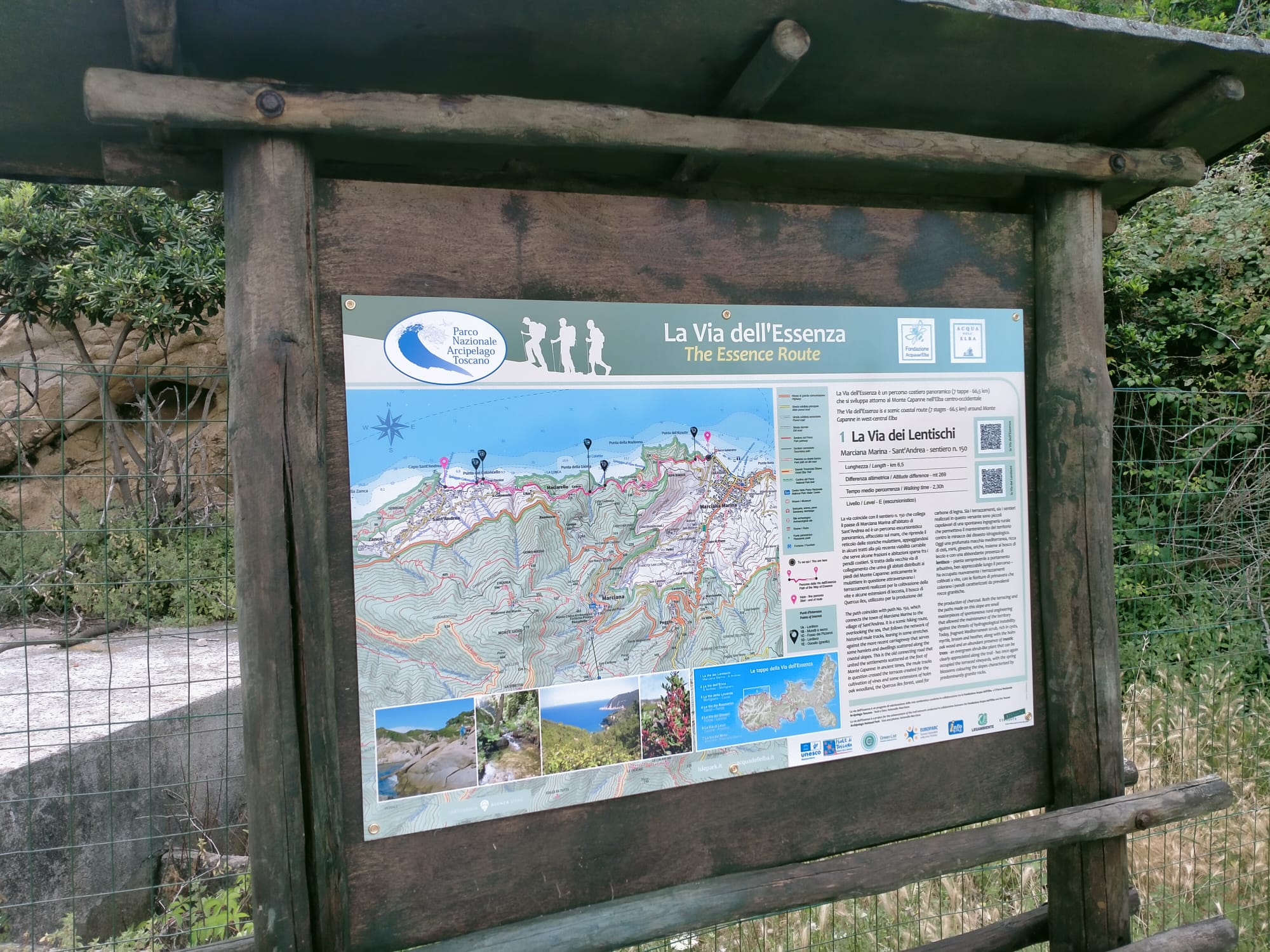 Inaugurata la passeggiata nel Parco de “La via dei Lentischi” insieme alla Fondazione Acqua dell’Elba