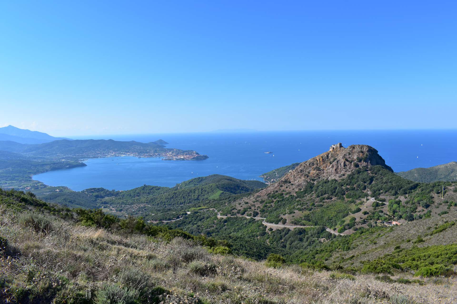 Tutta la Grande Traversata Elbana con un click