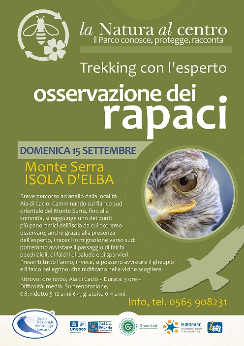 ISOLA D’ELBA Trekking con l’esperto per l’osservazione dei rapaci