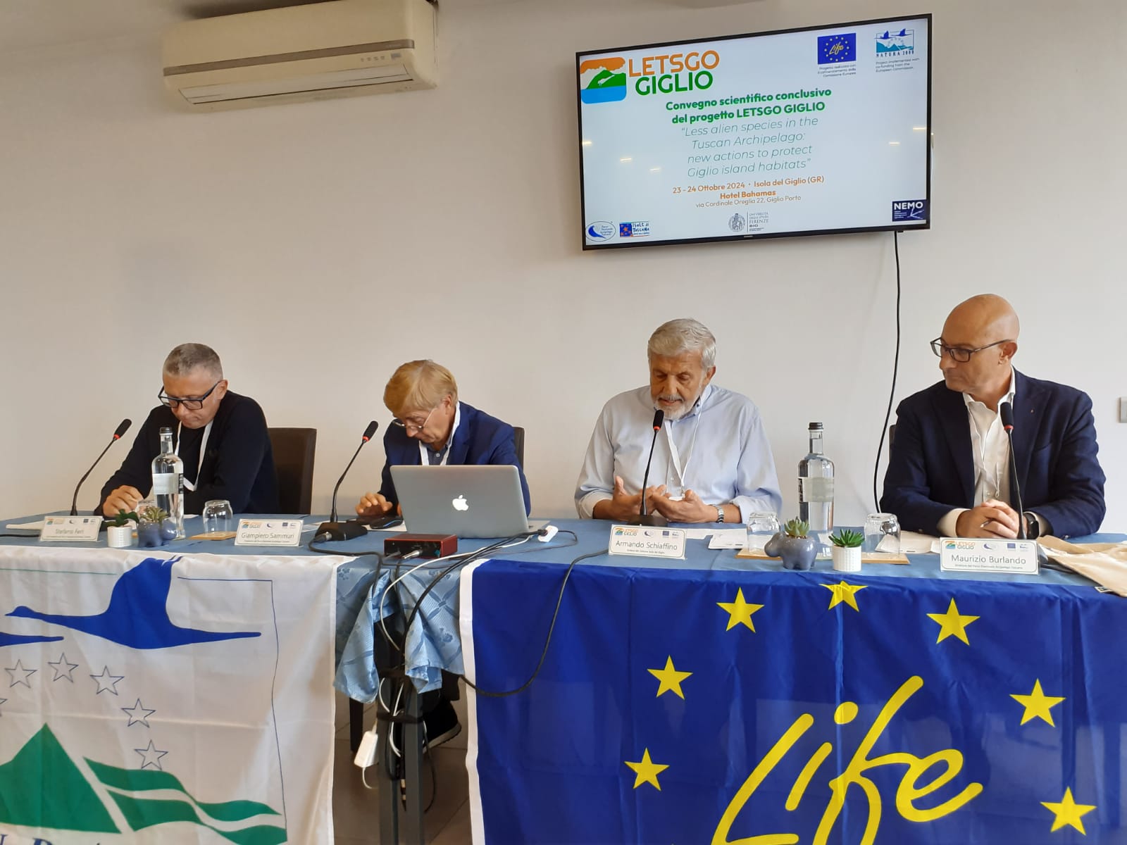 Naturalisti e ricercatori a confronto all’Isola del Giglio. Celebrato il convegno scientifico conclusivo del progetto LETSGO GIGLIO