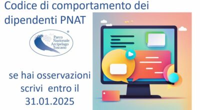 Nuovo Codice di Comportamento dei dipendenti PNAT- apertura osservazioni